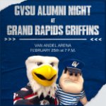 GVSU Alumni Night at the Grand Rapids Griffins on February 25, 2022